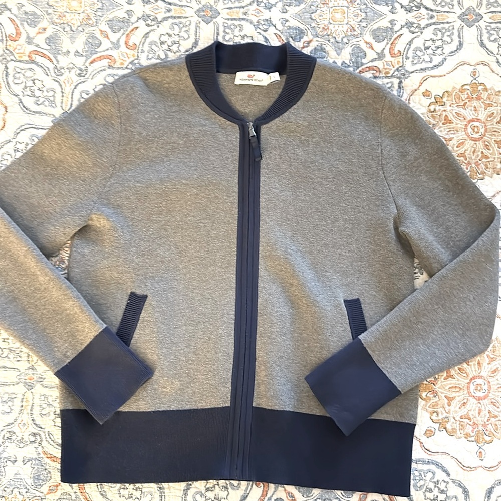 Vineyard Vines Bomber Sweater